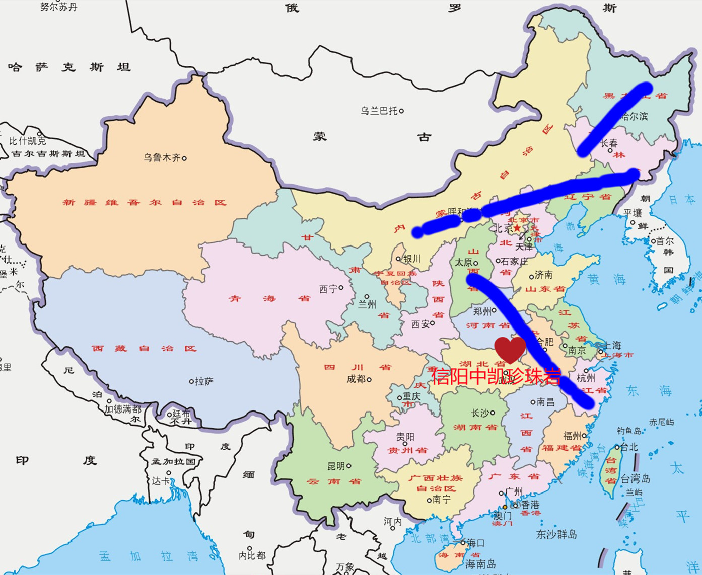 珍珠巖分布 珍珠巖分布